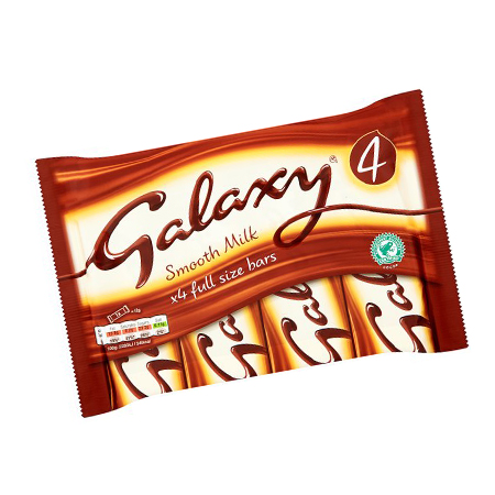 Image of galaxy smooth milk bar - 4 pack